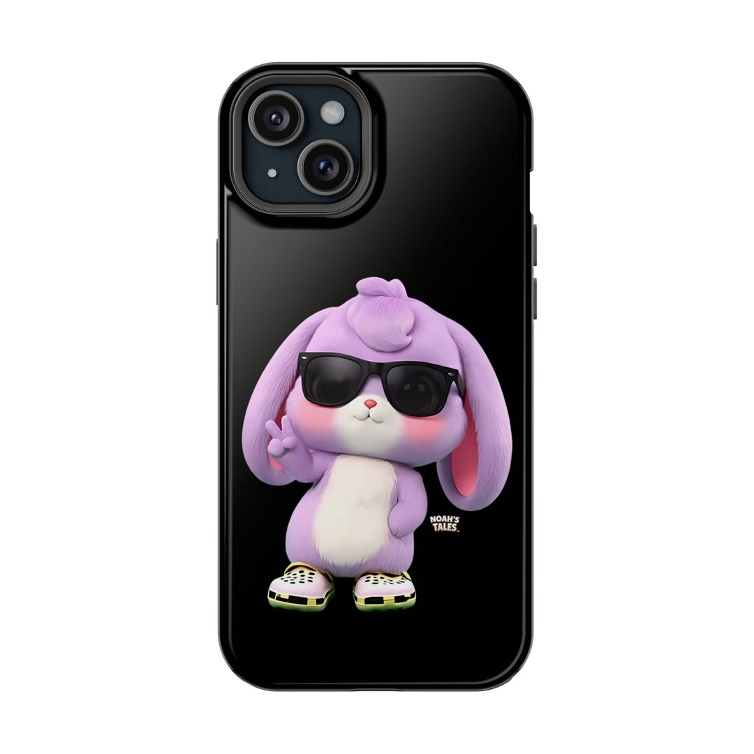 Noah’s Tales™ Lilac Phone Case Vibrant Protective cover Fun Gift for Kids and Teens Unique Cartoon Design