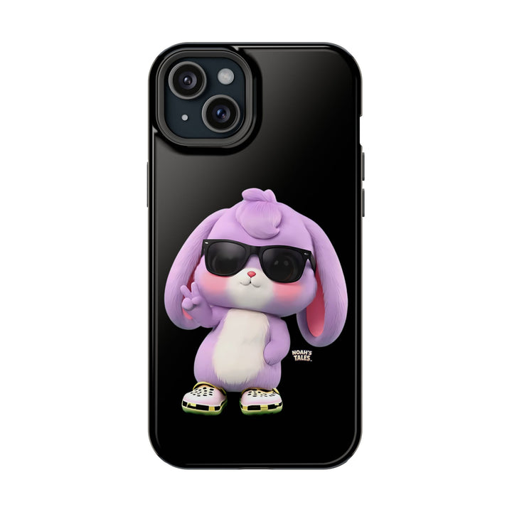 Noah’s Tales™ Lilac Phone Case Vibrant Protective cover Fun Gift for Kids and Teens Unique Cartoon Design