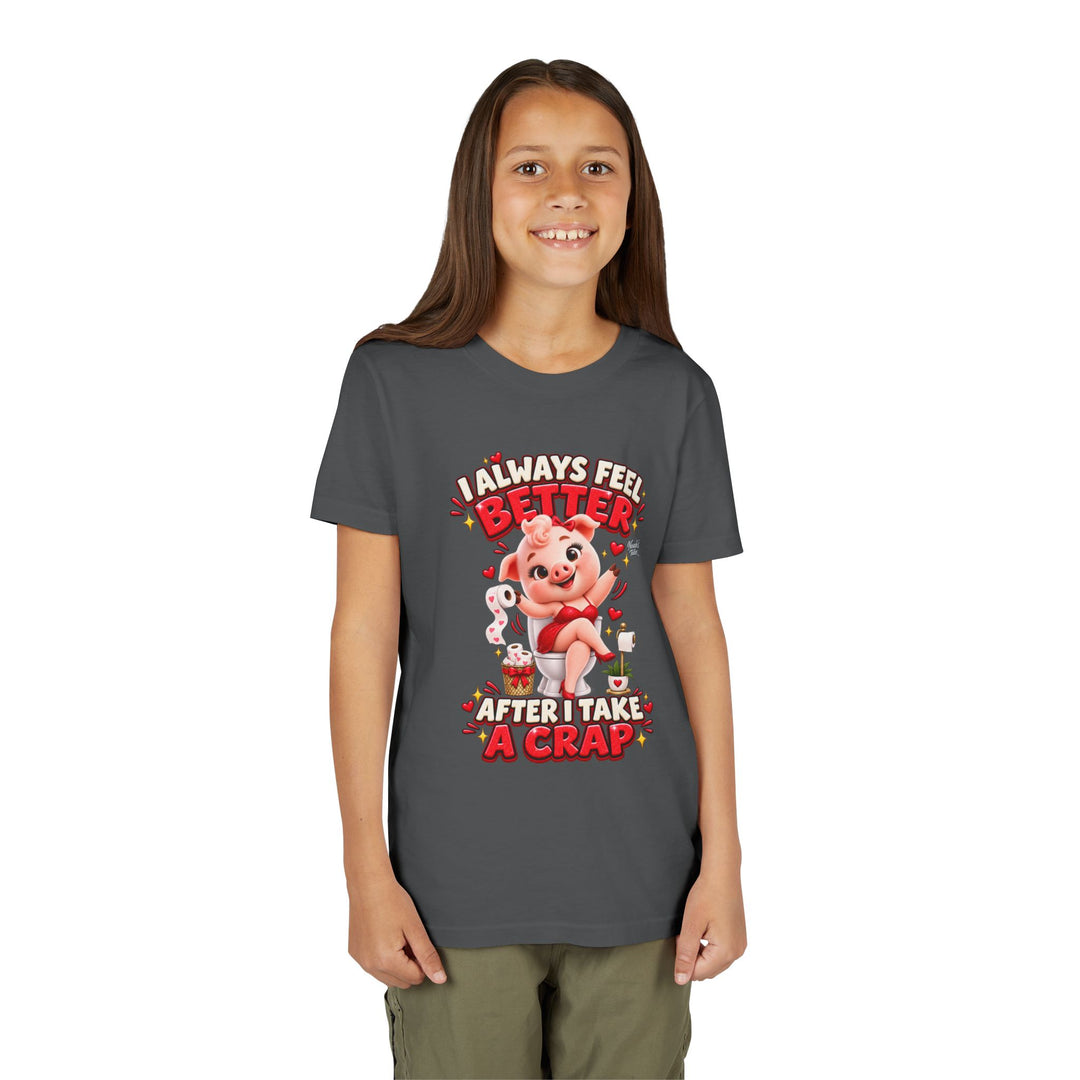 Noah’s Tales™ I Always Feel Better After I Take A Crap | Pip Girlfriend Girl's Bella T-Shirt