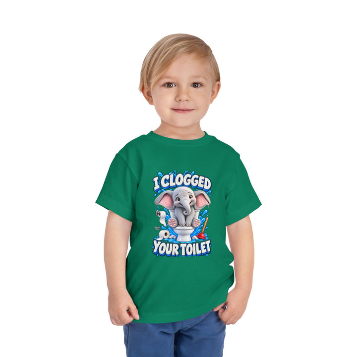 Noah’s Tales™ I Clogged Your Toilet | Ellie Belle Boy's T-Shirt