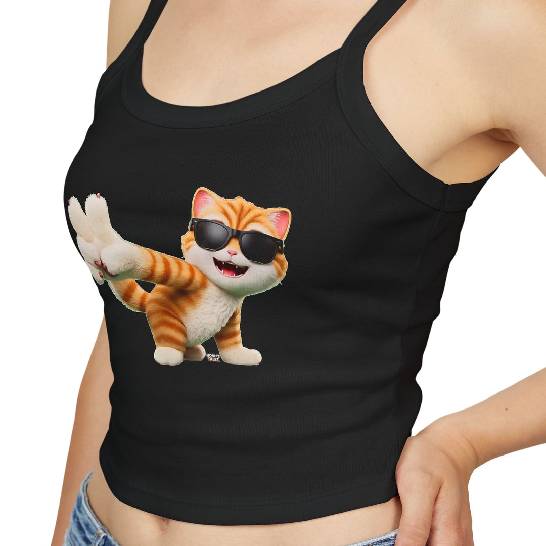 Noah’s Tales™ Cool Tommy Spaghetti Strap Tank Top