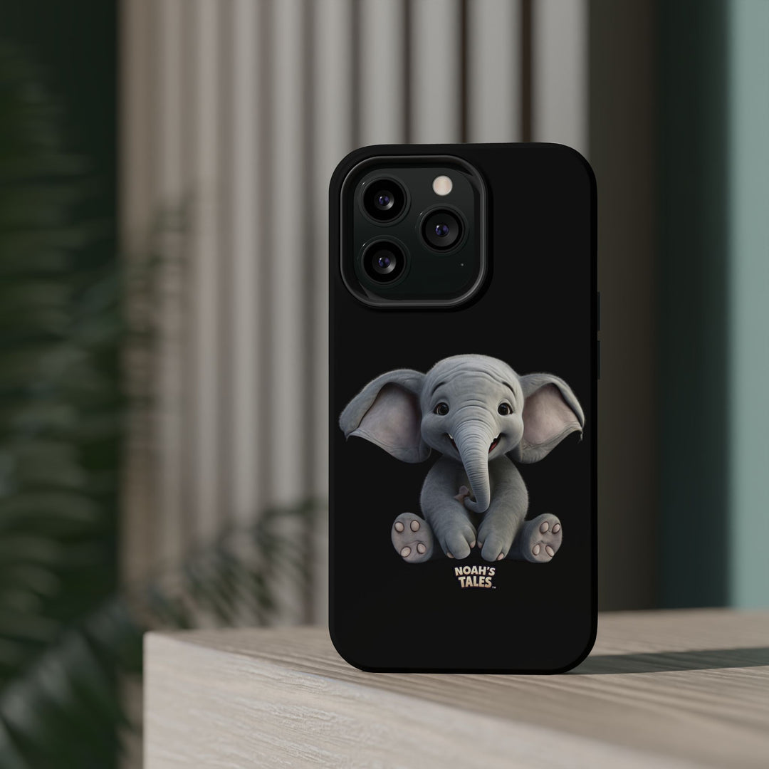Noah’s Tales™ Noah Elephant Magnetic Tough Cases | Cute Elephant Phone Cover