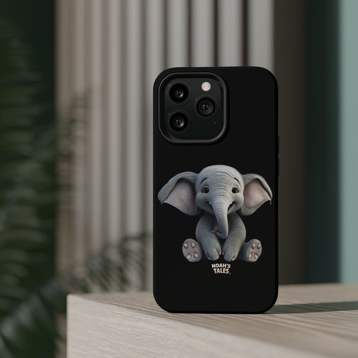 Noah’s Tales™ Noah Elephant Magnetic Tough Cases | Cute Elephant Phone Cover