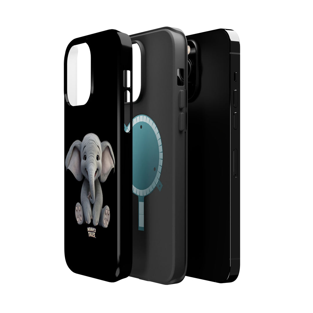 Noah’s Tales™ Noah Elephant Magnetic Tough Cases | Cute Elephant Phone Cover