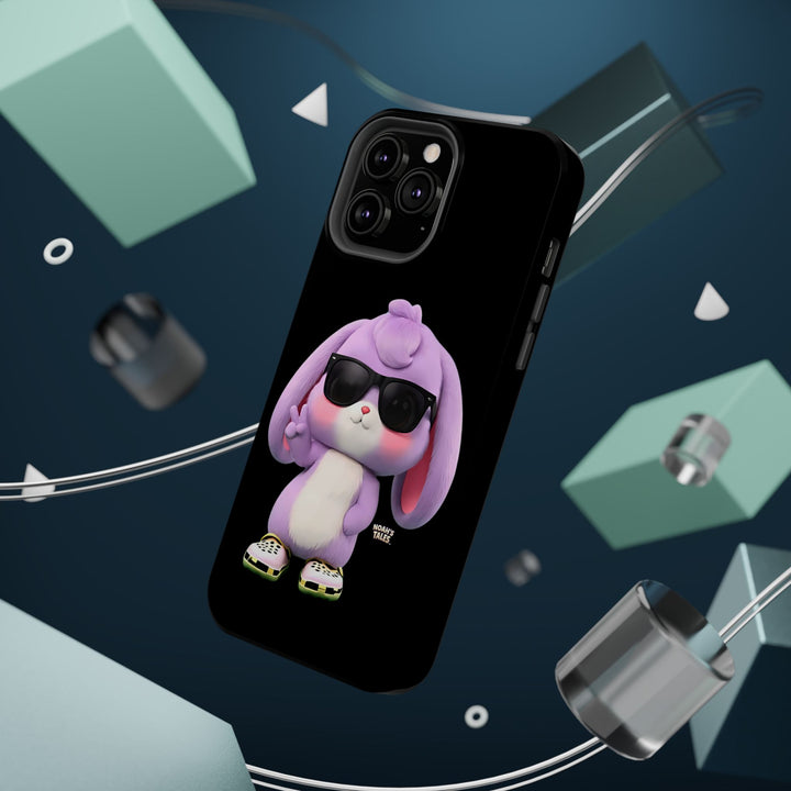 Noah’s Tales™ Lilac Phone Case Vibrant Protective cover Fun Gift for Kids and Teens Unique Cartoon Design