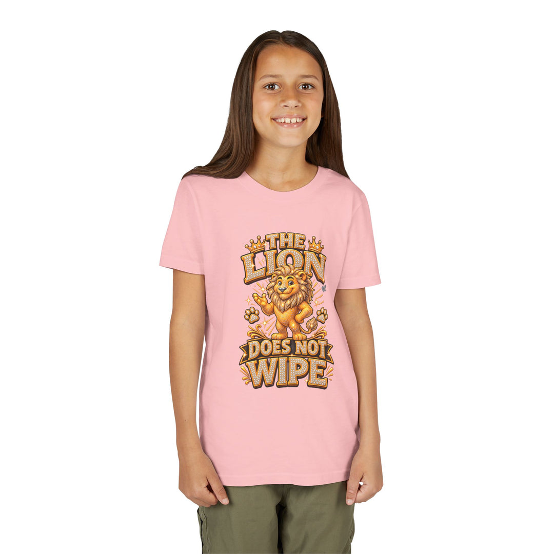 Noah’s Tales™ The Lion Does Not Wipe | Leo Girl's Bella T-Shirt