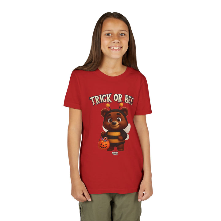 Noah’s Tales™ Halloween Trick or Bee Baxter Girl's Bella T-Shirt