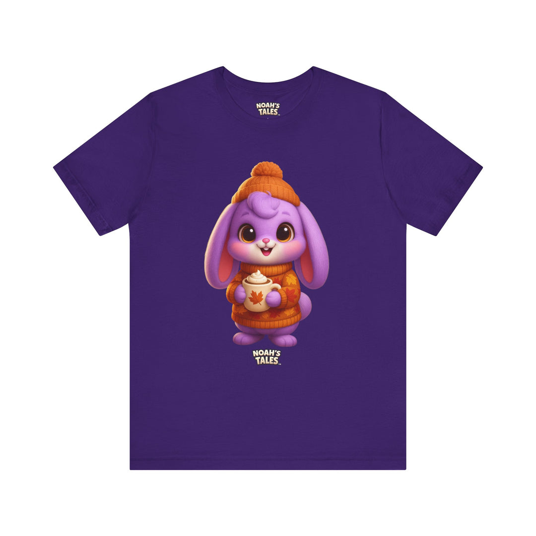 Noah’s Tales™ Thanksgiving Lilac Men's Bella T-Shirt