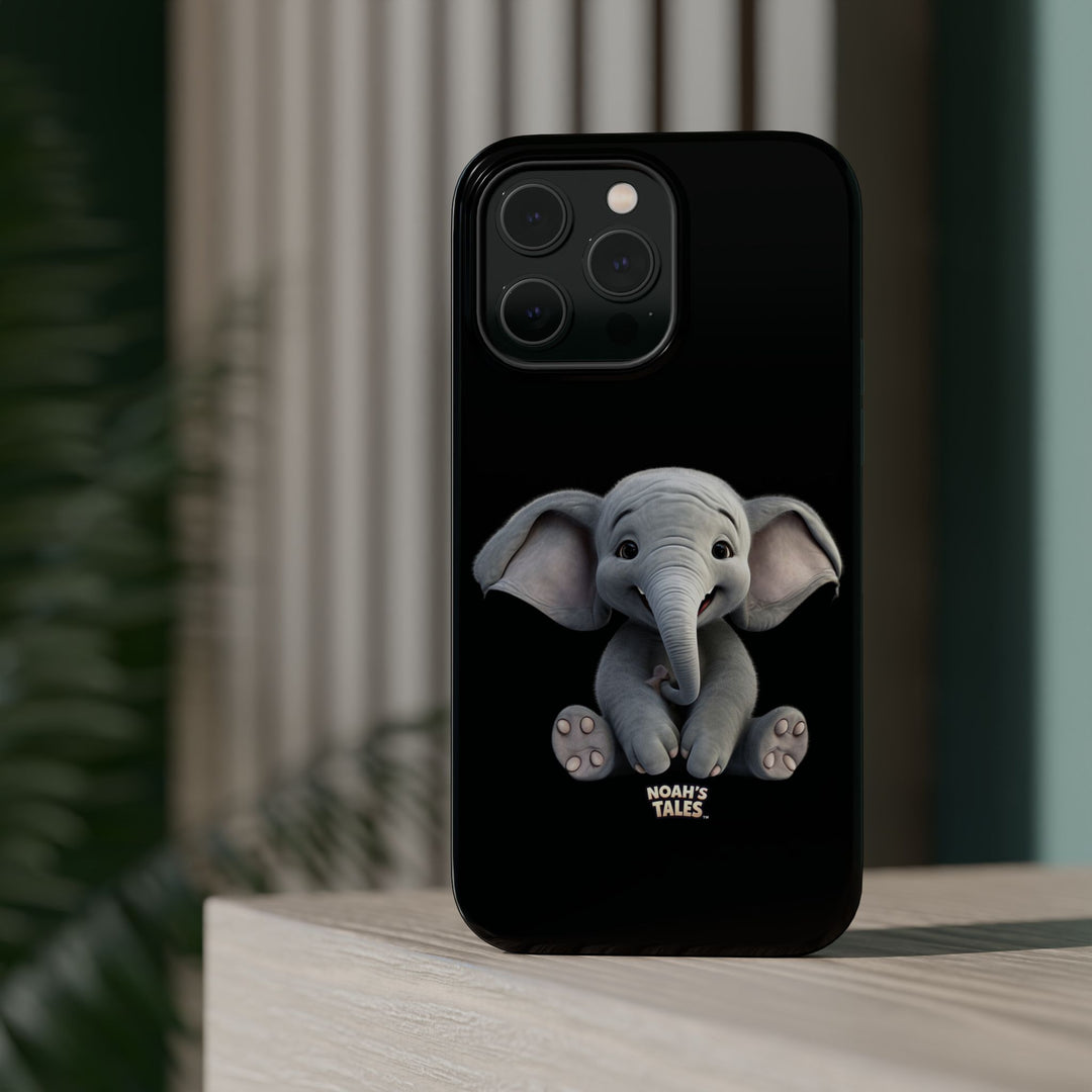Noah’s Tales™ Noah Elephant Magnetic Tough Cases | Cute Elephant Phone Cover