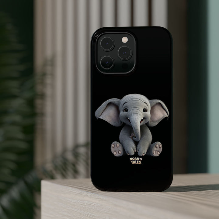 Noah’s Tales™ Noah Elephant Magnetic Tough Cases | Cute Elephant Phone Cover