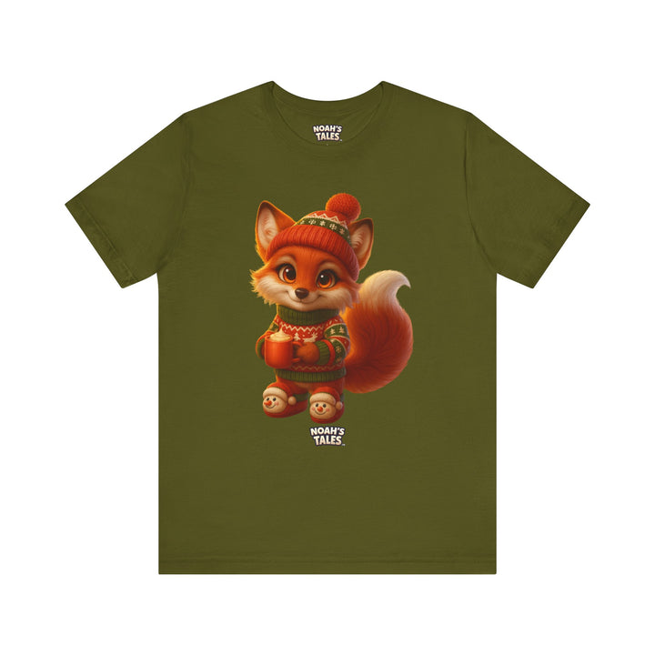 Noah’s Tales™ Christmas Ember Men's Bella T-Shirt