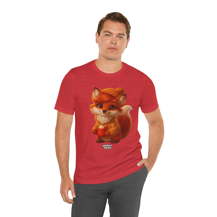 Noah’s Tales™ Thanksgiving Ember Men's Bella T-Shirt
