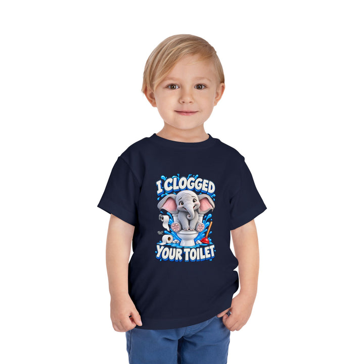 Noah’s Tales™ I Clogged Your Toilet | Ellie Belle Boy's T-Shirt