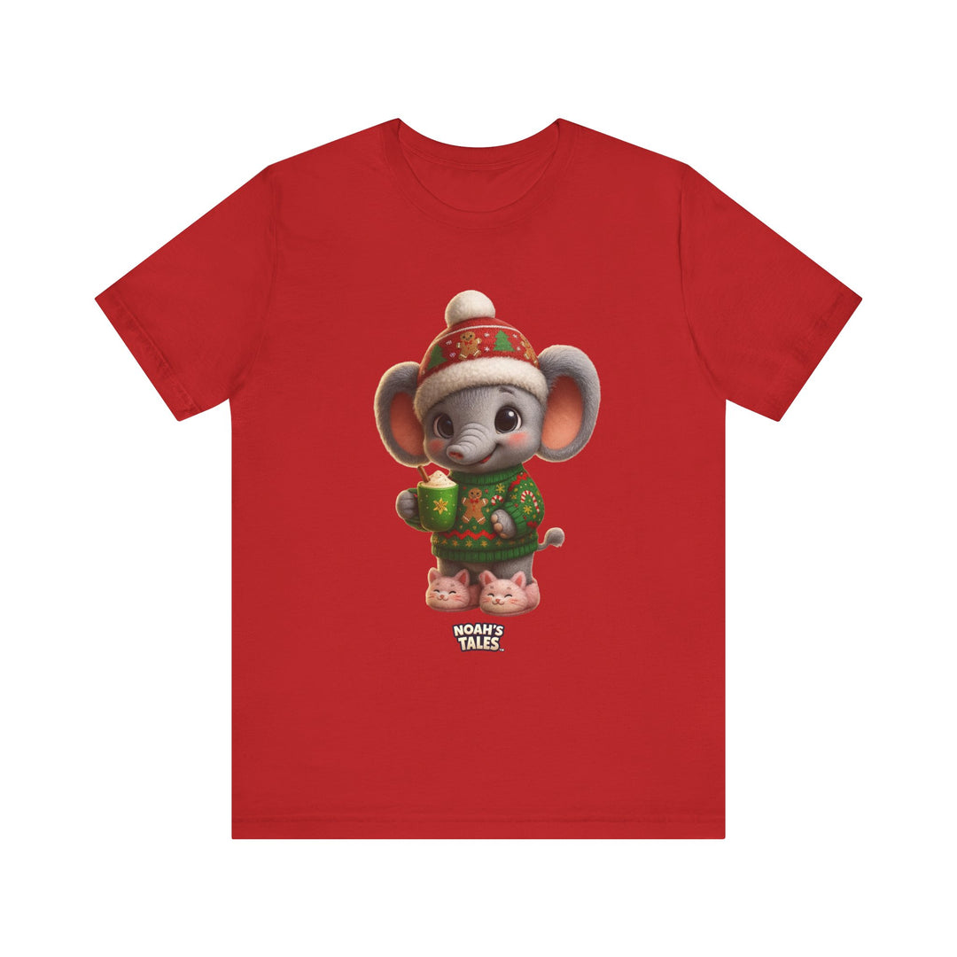 Noah’s Tales™ Christmas Ellie Belle Men's Bella T-Shirt