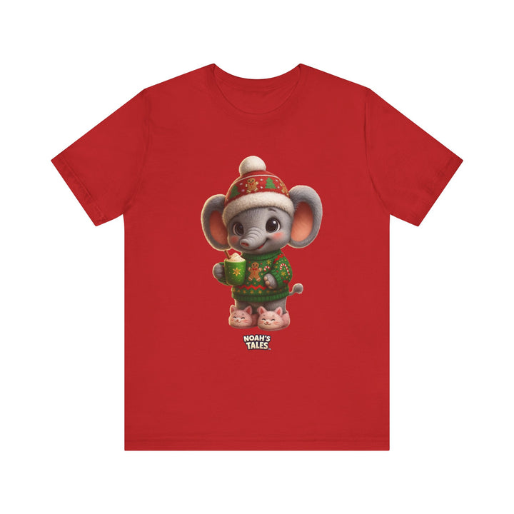 Noah’s Tales™ Christmas Ellie Belle Men's Bella T-Shirt