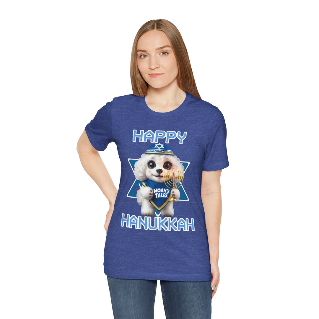 Noah’s Tales™ Happy Hanukkah Coco Girl's Bella T-Shirt