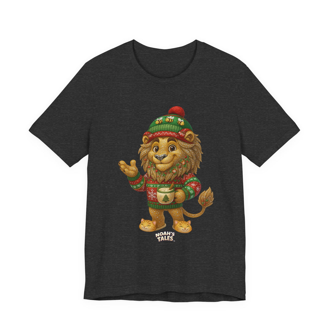 Noah’s Tales™ Christmas Leo Women's Bella T-Shirt