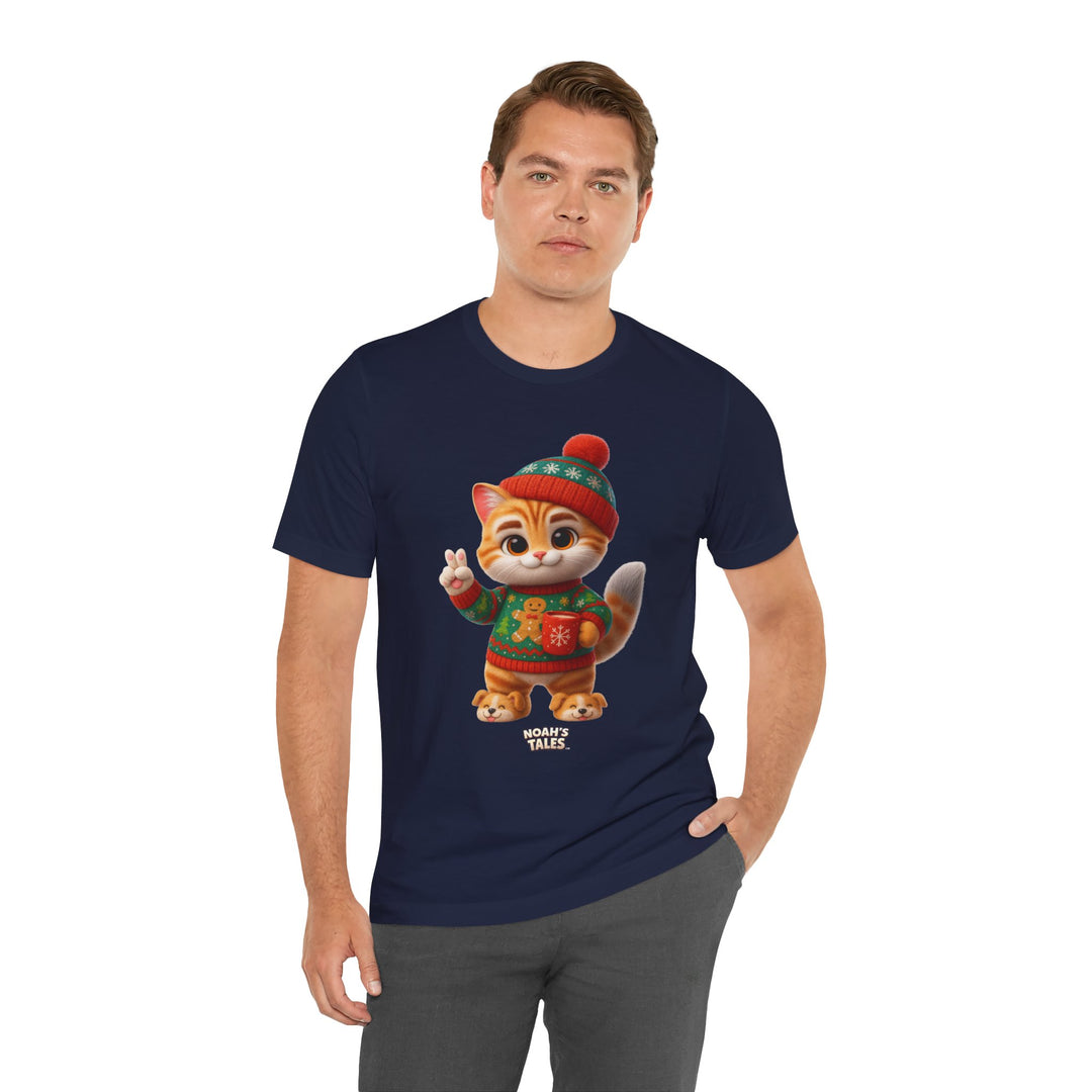 Noah’s Tales™ Christmas Tommy Men's Bella T-Shirt