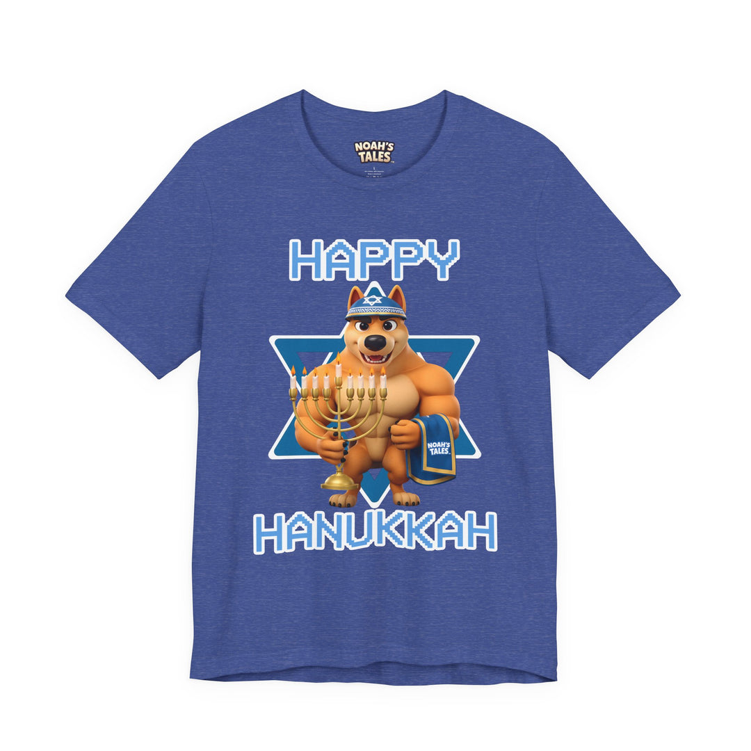 Noah’s Tales™ Happy Hanukkah Ranger Women's Bella T-Shirt