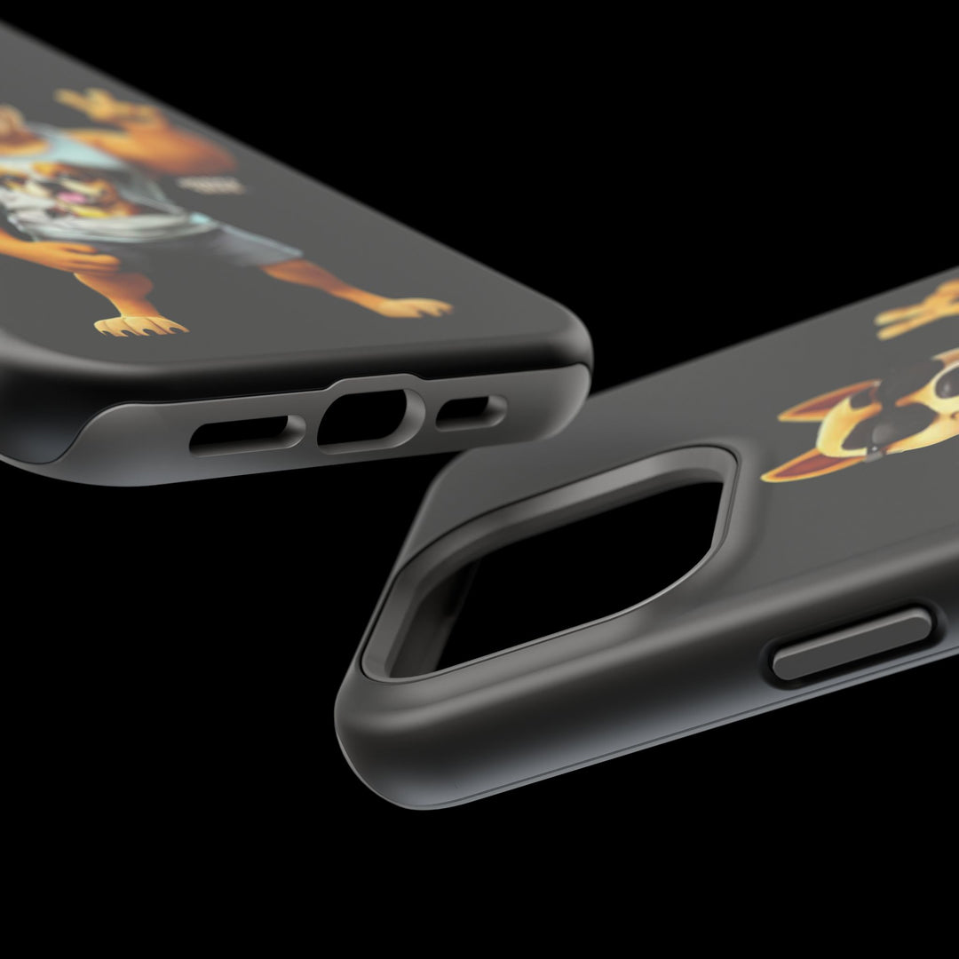 Noah’s Tales™ Ranger Magnet Phone Case Pet Lover Phone Cover Funny Phone Case Unique Gift for Dog Owners Quirky Dog Design