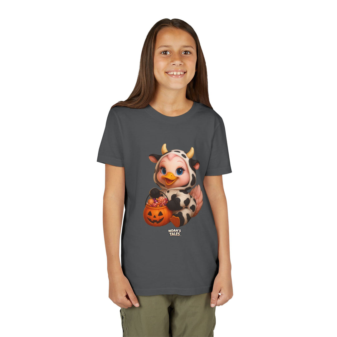 Noah’s Tales™ Cow Halloween Costume Luna Girl's Bella T-Shirt
