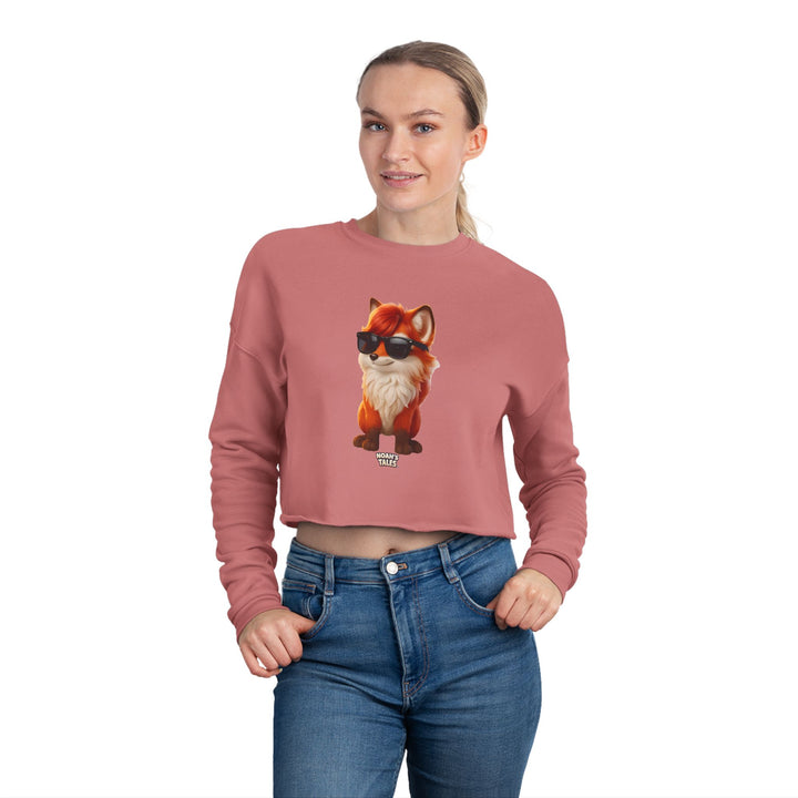 Noah’s Tales™ Ember Women's Cropped Sweatshirt