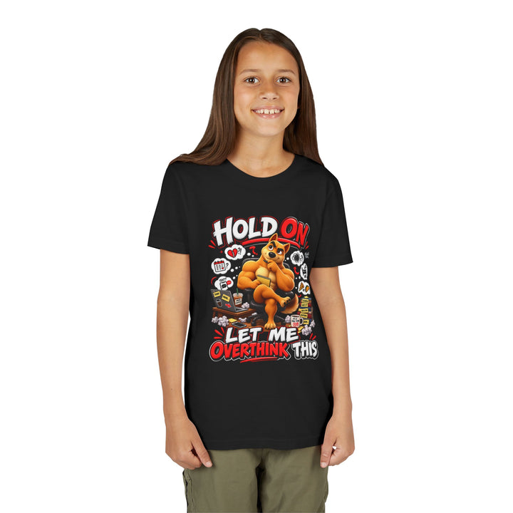 Noah’s Tales™ Hold On Let Me Overthink This | Ember Girl's Bella T-Shirt
