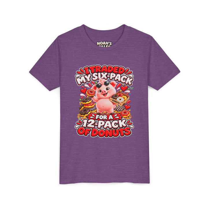 Noah’s Tales™ I Traded My Six-Pack For A 12-Pack Of Donuts | Pip Girl's Bella T-Shirt