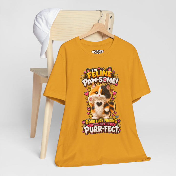 Noah’s Tales™ I’m Feline Paw-Some | Tommy Women's Bella T-Shirt