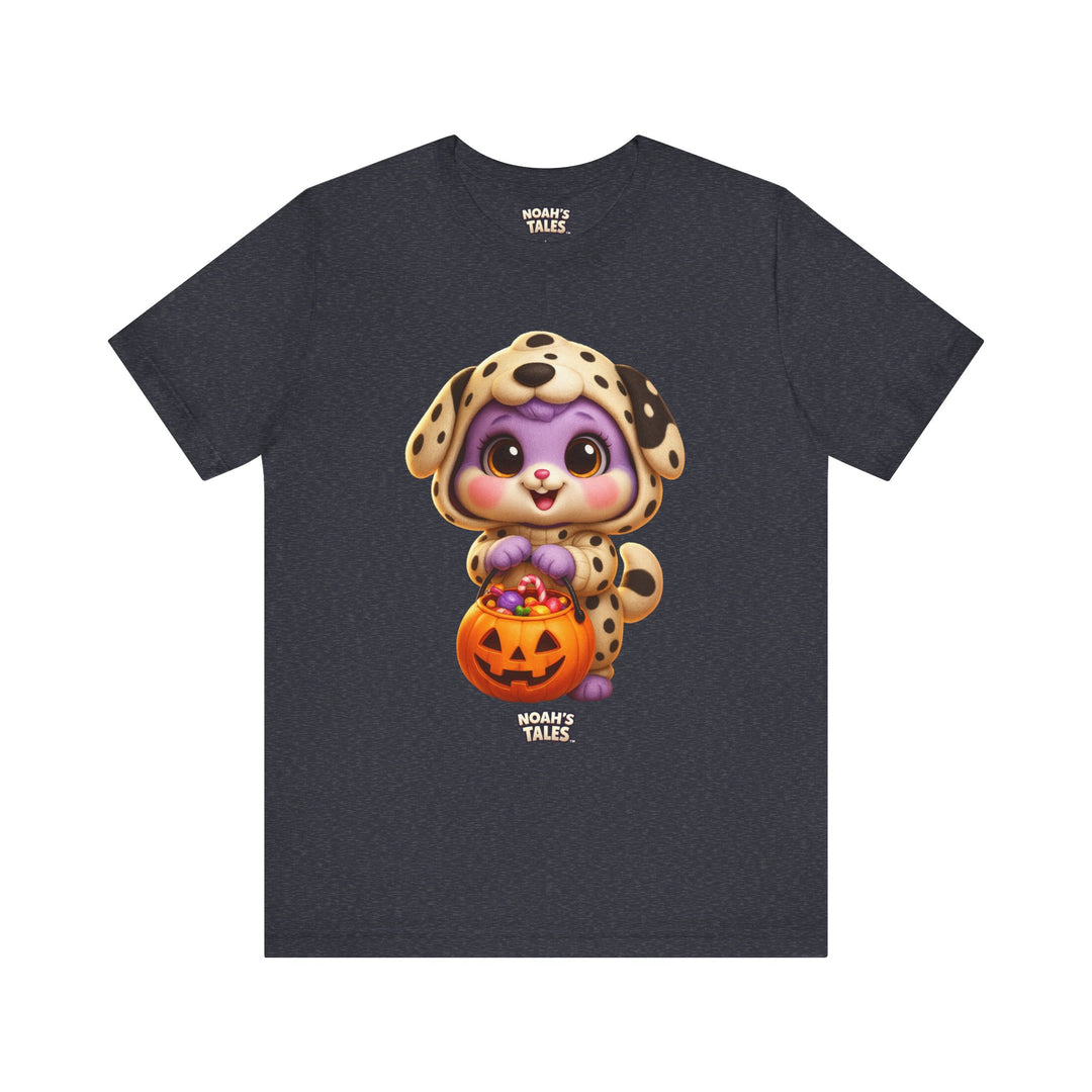 Noah’s Tales™ Halloween Lilac Men's Bella T-Shirt
