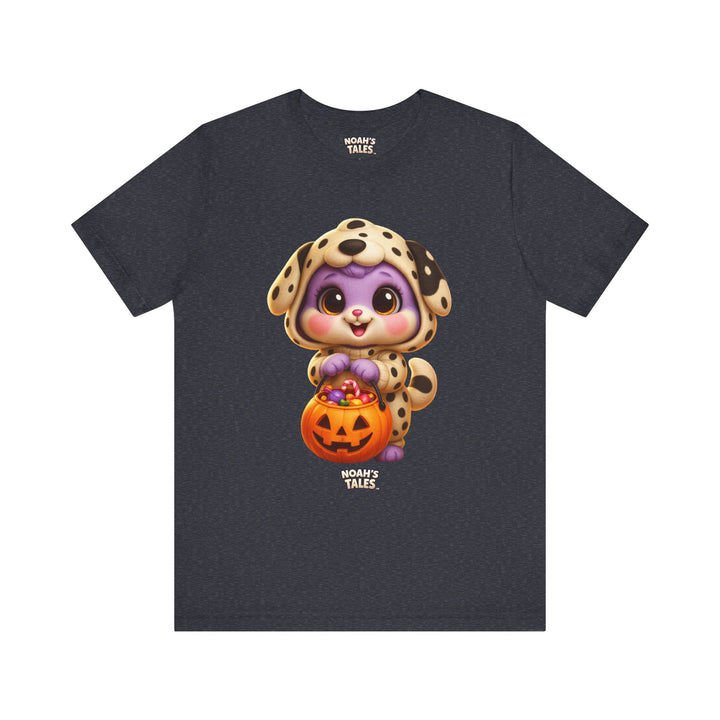 Noah’s Tales™ Halloween Lilac Men's Bella T-Shirt