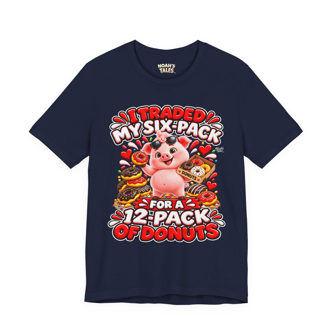Noah’s Tales™ I Traded My Six-Pack For A 12-Pack Of Donuts | Pip Women's Bella T-Shirt