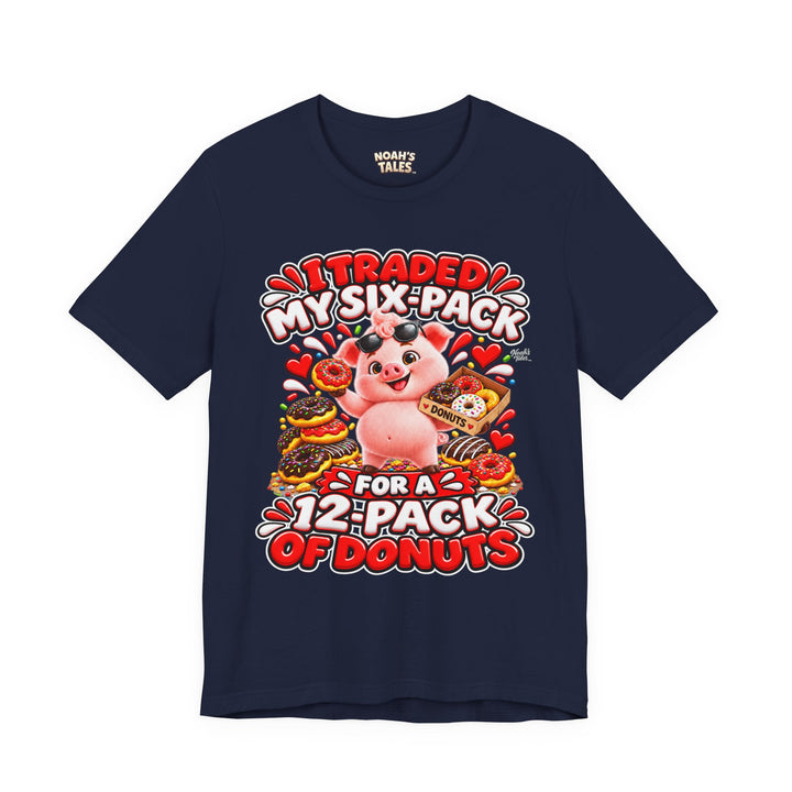 Noah’s Tales™ I Traded My Six-Pack For A 12-Pack Of Donuts | Pip Women's Bella T-Shirt