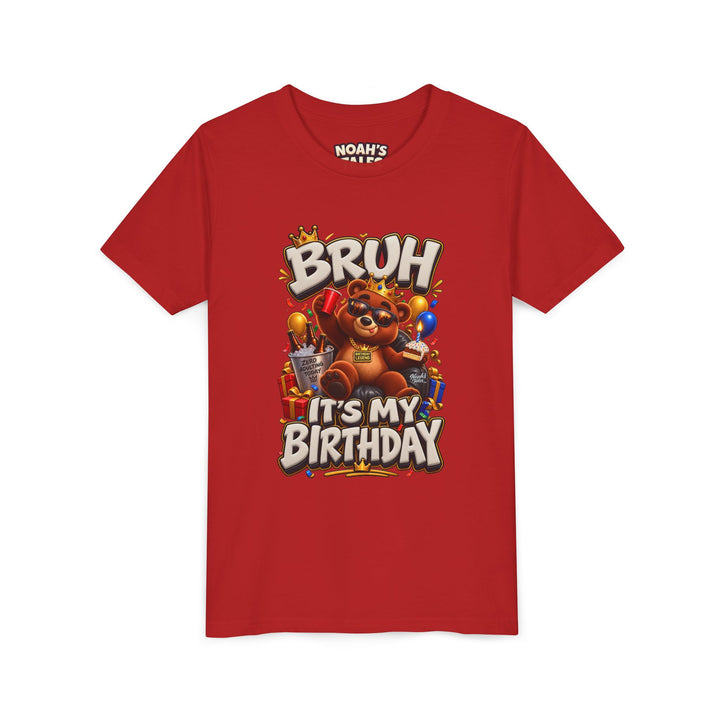 Noah’s Tales™ Bruh It’s My Birthday | Baxter Girl's Bella T-Shirt