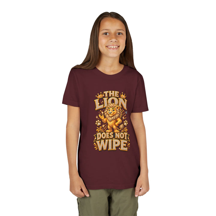 Noah’s Tales™ The Lion Does Not Wipe | Leo Girl's Bella T-Shirt