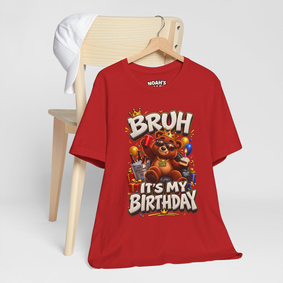 Noah’s Tales™ Bruh It’s My Birthday | Baxter Women's Bella T-Shirt