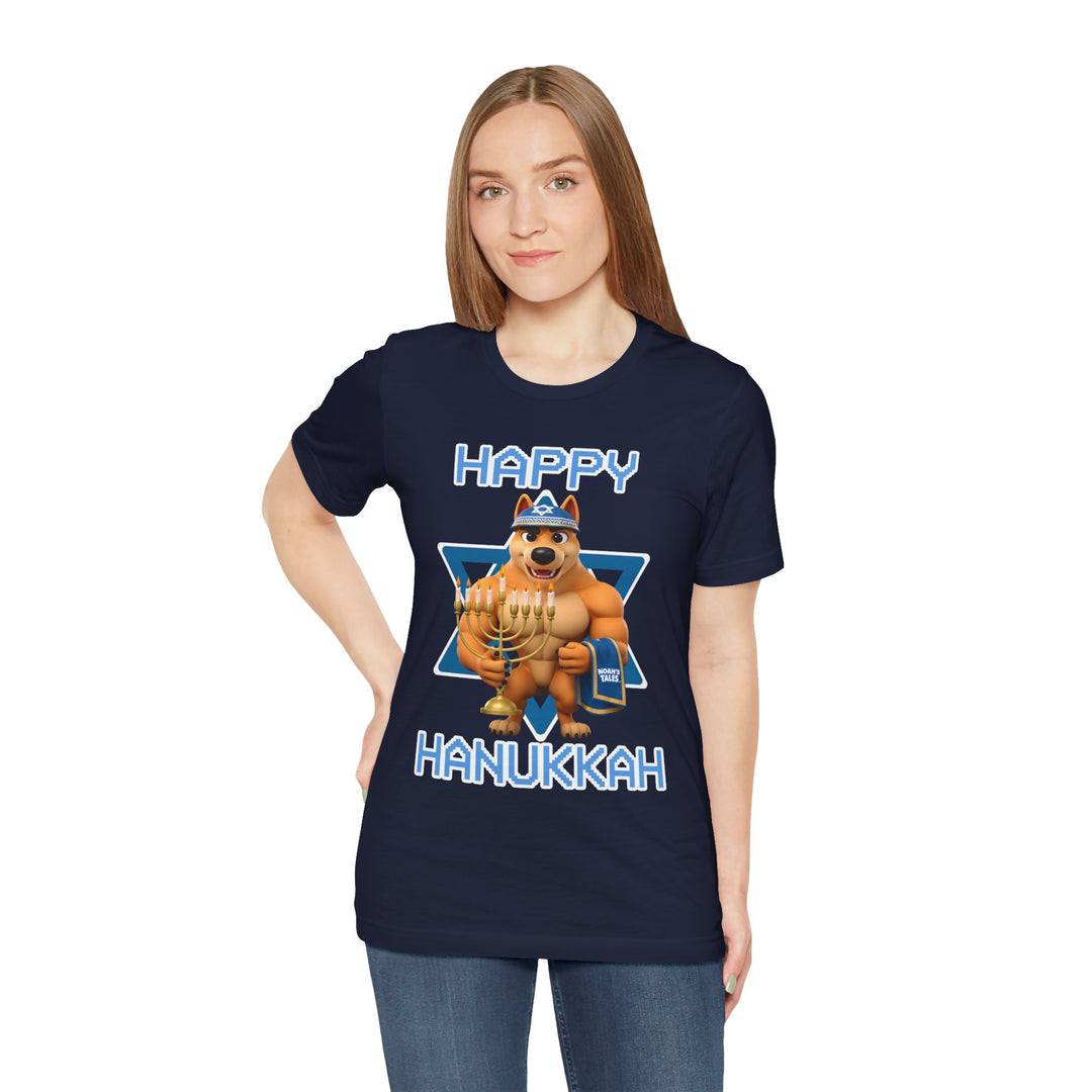 Noah’s Tales™ Happy Hanukkah Ranger Women's Bella T-Shirt