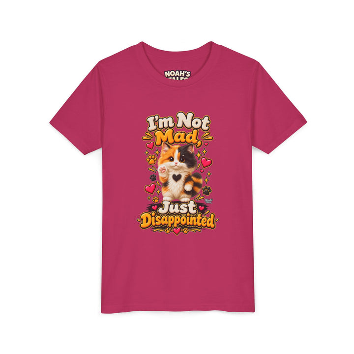 Noah’s Tales™ I’m Not Mad, Just Disappointed | Tommy Girl's Bella T-Shirt