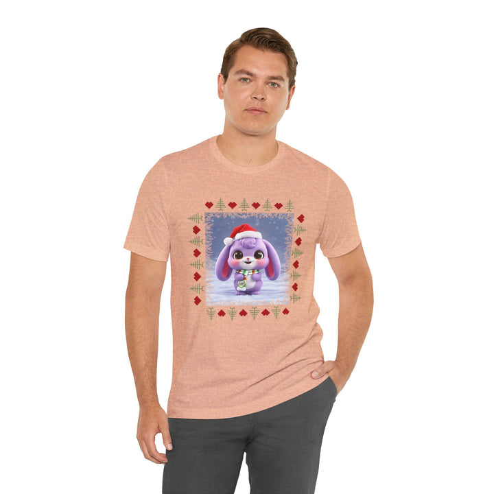 Noah’s Tales™ Lilac Christmas Men's T-Shirt