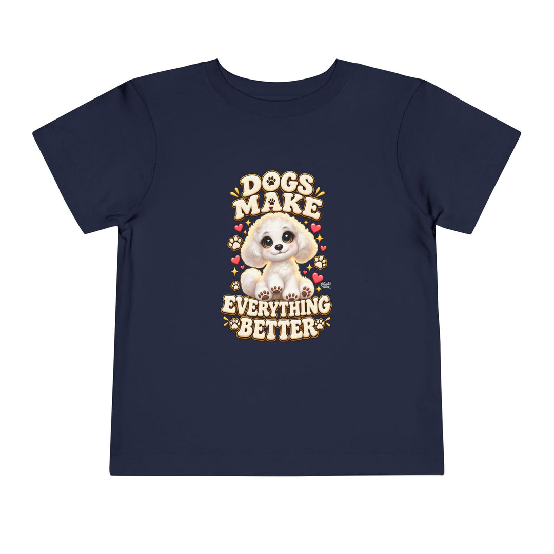 Noah’s Tales™ Dogs Make Everything Better | Coco Boy's T-Shirt