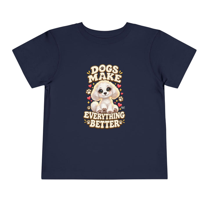 Noah’s Tales™ Dogs Make Everything Better | Coco Boy's T-Shirt