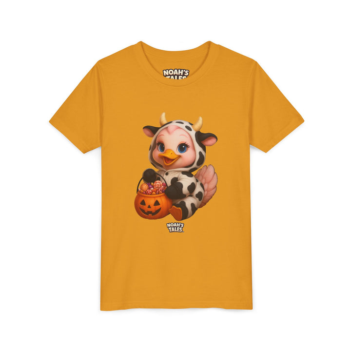 Noah’s Tales™ Cow Halloween Costume Luna Girl's Bella T-Shirt
