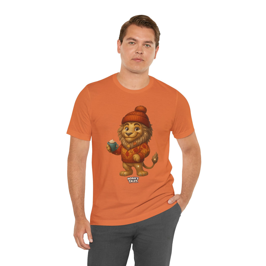 Noah’s Tales™ Thanksgiving Leo Men's Bella T-Shirt