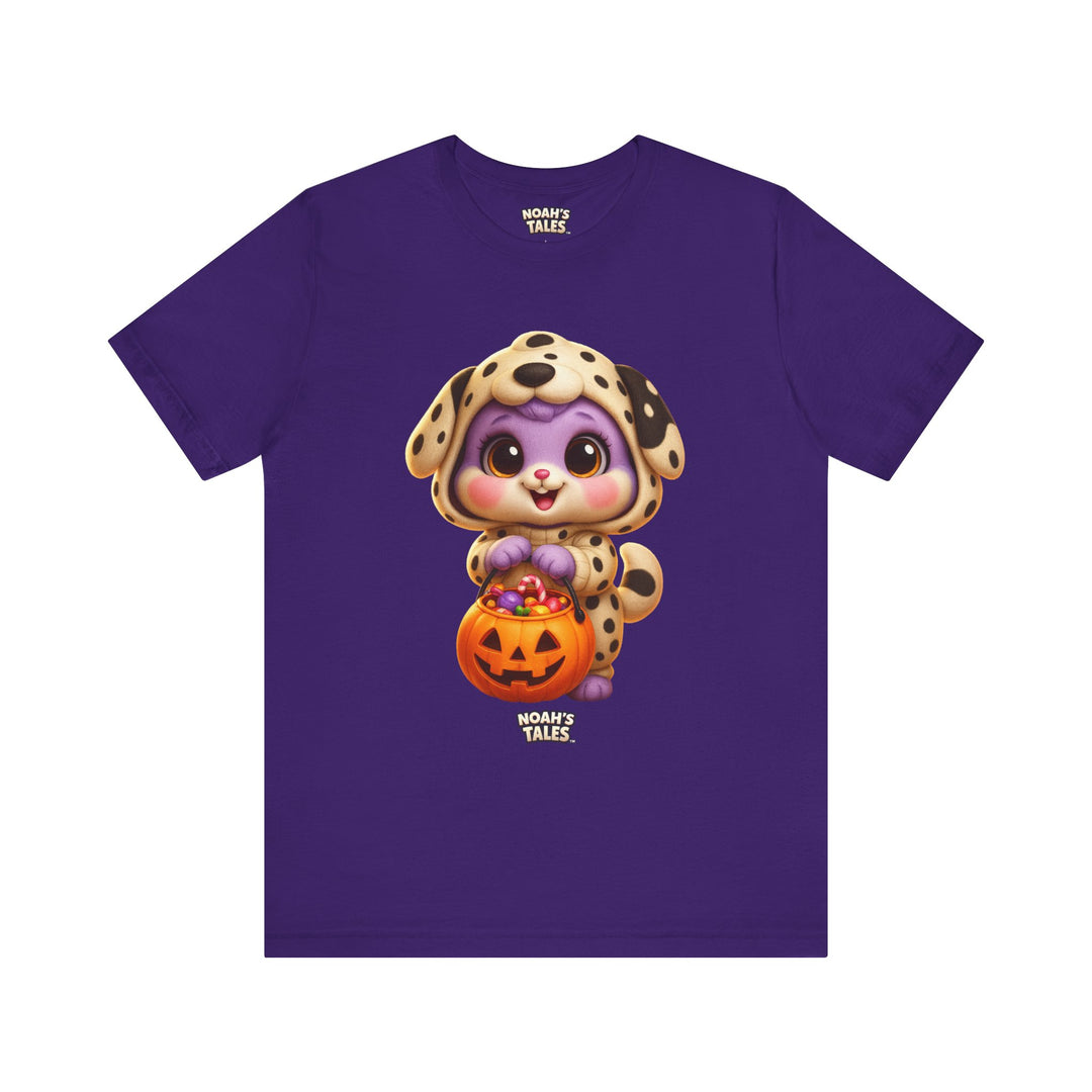 Noah’s Tales™ Halloween Lilac Men's Bella T-Shirt