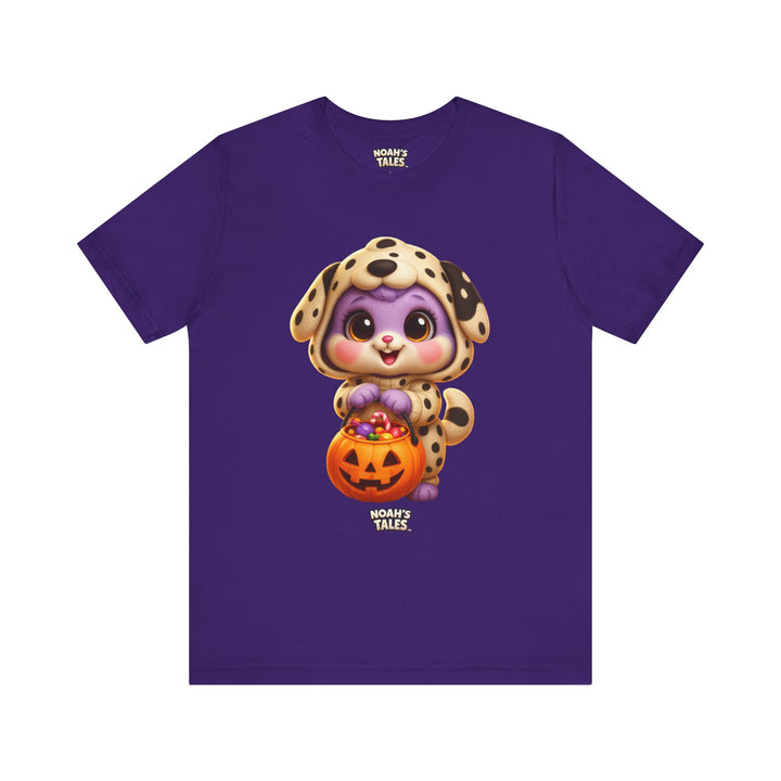 Noah’s Tales™ Halloween Lilac Men's Bella T-Shirt