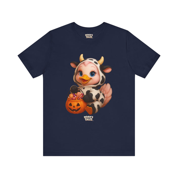 Noah’s Tales™ Cow Halloween Costume Luna Men's Bella T-Shirt