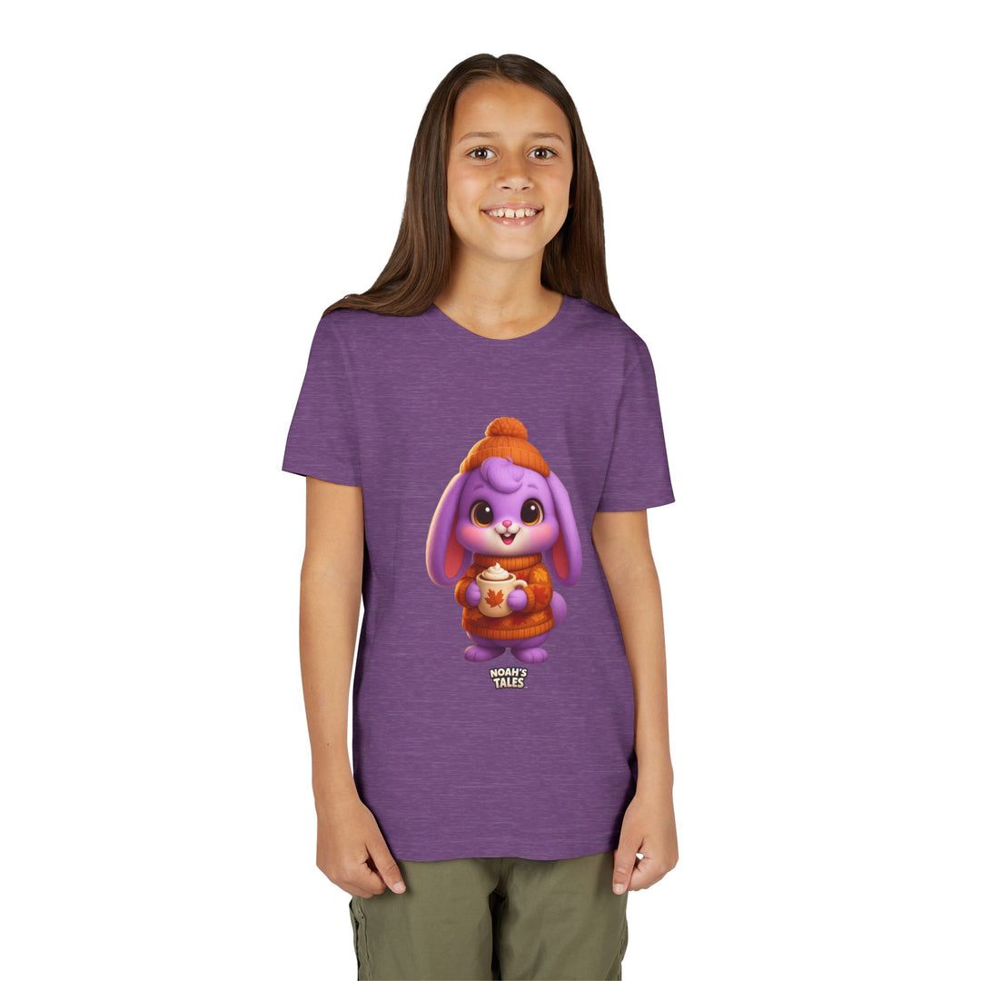 Noah’s Tales™ Thanksgiving Lilac Girl's Bella T-Shirt