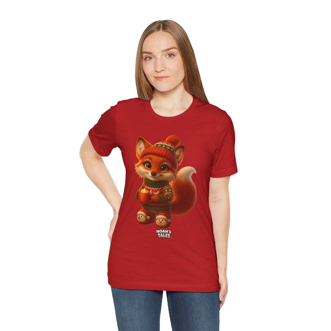 Noah’s Tales™ Christmas Ember Women's Bella T-Shirt