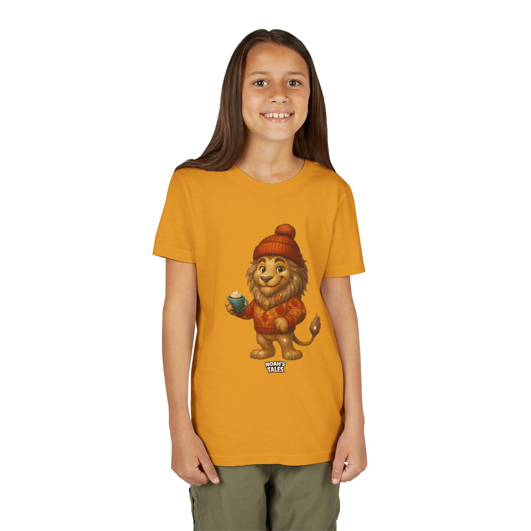 Noah’s Tales™ Thanksgiving Leo Girl's Bella T-Shirt