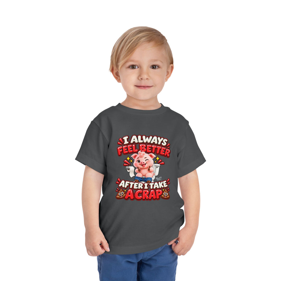 Noah’s Tales™ I Always Feel Better After I Take A Crap | Pip Boy's T-Shirt